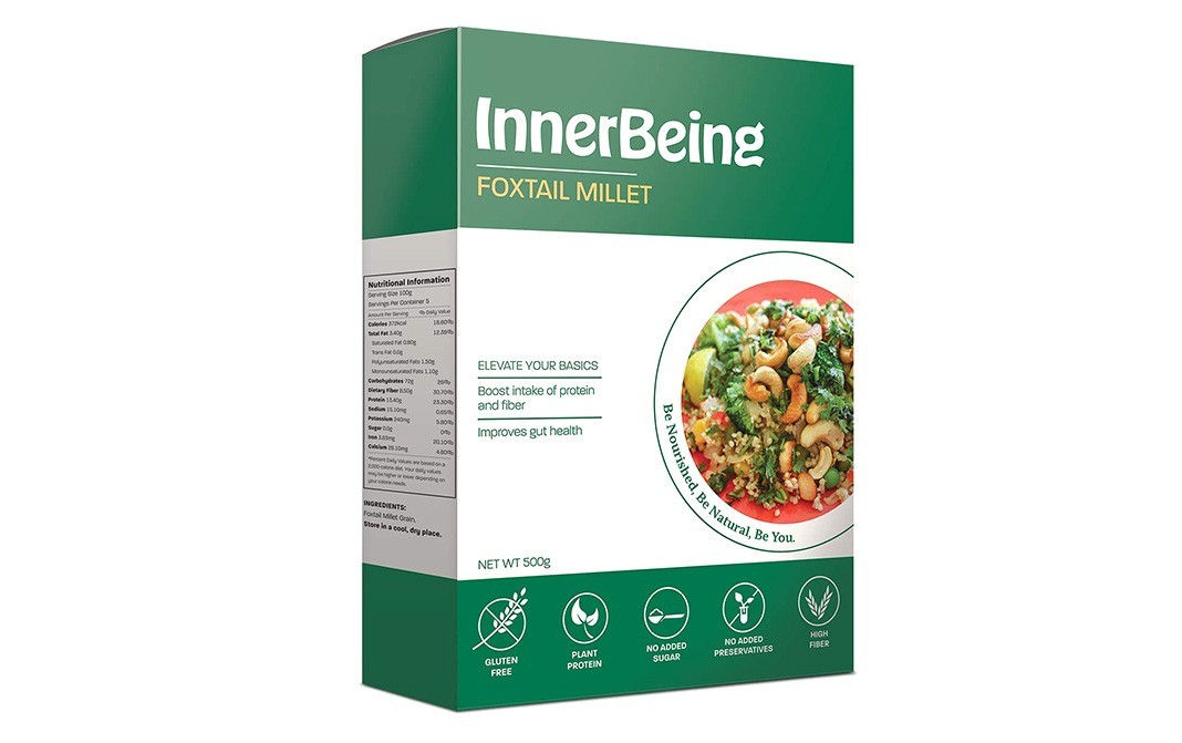 InnerBeing Foxtail Millet    Pack  500 grams